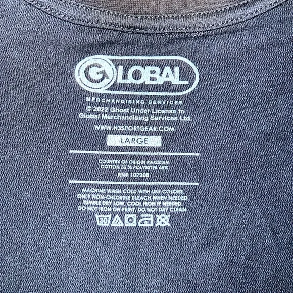 NWOT Authentic  (licensed) Ghost T-shirt - Picture 2 of 2